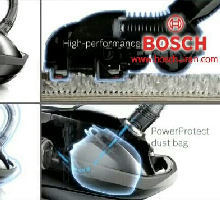 جاروبرقـی کیسه ای فوق ساکت بوش آلمان مدل BGL8SIL59D