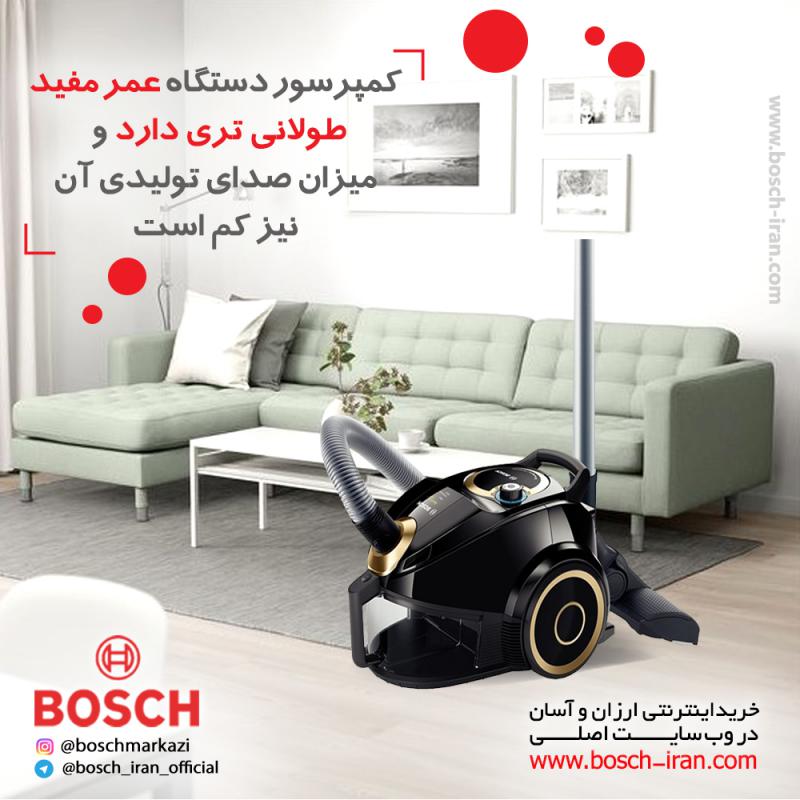 کمپرسور دستگاه عمر مفید طولانی تری دارد و میزان صدای تولیدی آن نیز کم است